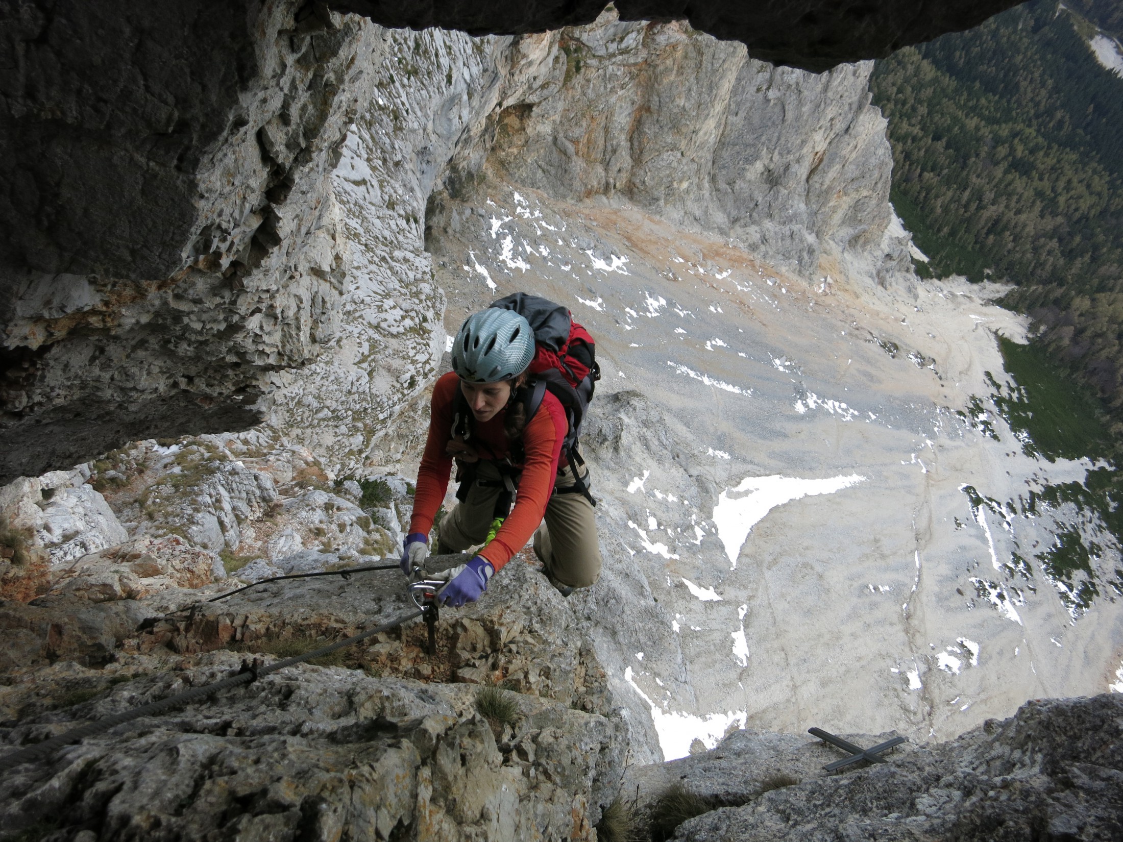 Herbstliche Klettersteige in Theorie und Praxis